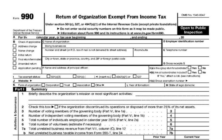 When Do Nonprofits Need To File Their 990 Forms? - Tax Exempt Advisory ...